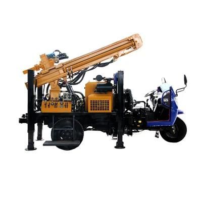 65kw Fyx200 Water Well Drilling Rig Machine with Ruber Crawler Electric Welding