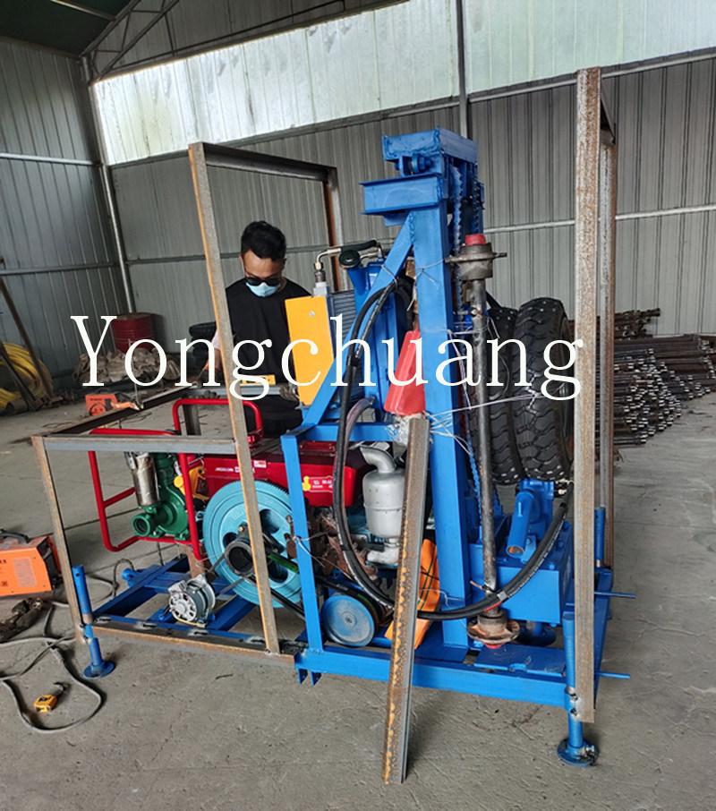 Hydraulic Rotary Drilling Rig with One-Buttom Starter Function