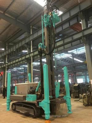 High-End Configuration Portable Diesel Water Well Drilling Rig Machine