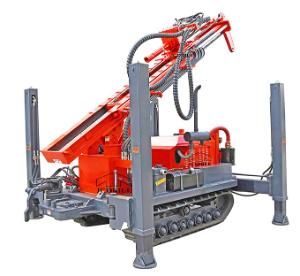 Hydraulic Well Drilling Machine Diesel Power 180m Depth Crawler Water Well Drilling Rig