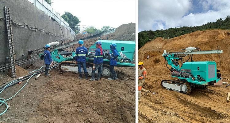 Hf140y High Efficiency Crawler DTH Drilling Rig