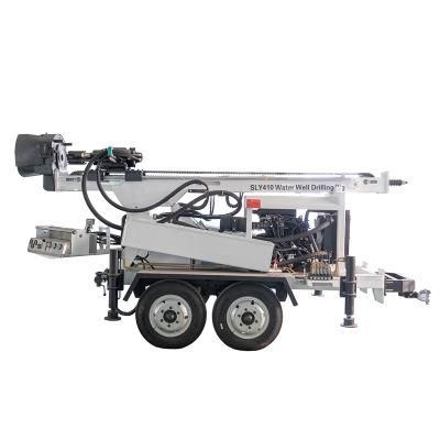 200 Meter Water Well Drilling Rig 140 Diameter Drill Portable Screw Economic Water Well Drilling Rig