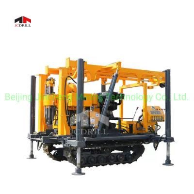 Crawler Water Well Drilling Rig 200m Spline Vertical Well Drilling Rig Price