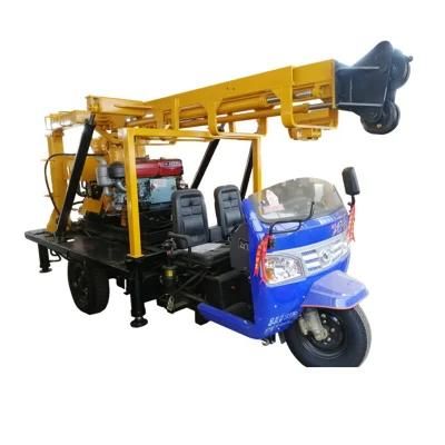 Tricycle Hydraulic Water Well Drilling Rig Mobile Borehole Drilling Rig Prices