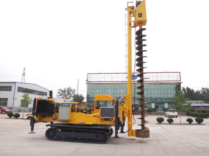 China 360-6 Crawler Long Screw Pile Driver Rotary Drilling Rig for Land Drilling/Hole Drilling /Pile Drilling with Low Price