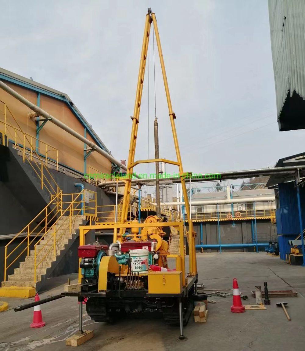 Crawler Type Hydraulic Geotechnical Engineering Investigation/Water Well Core Drilling Machine (YZJ-200Y)