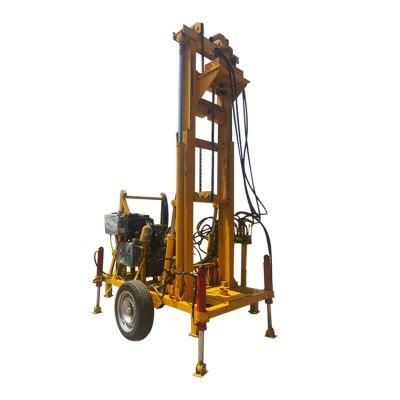 300m Depth New Design Hydraulic Double Motor Water Well Drilling Rig for Sale