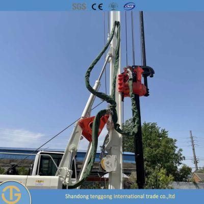 15m Drilling Depth Auger Drilling Rig with 1 Year Warranty