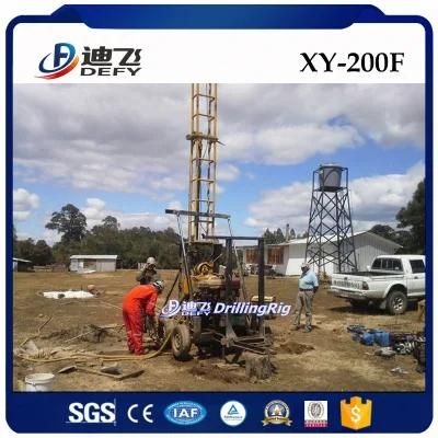 2022 Hot Sale 100-200m Water Drilling Rigs Machinery Cheap Price for Sale