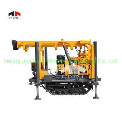 High Rotation Speed Water Well Drilling Machine Crawler Mounted DTH Water Well Drilling Rig