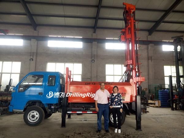 Dfq-200c Truck Water Well Drilling Machine