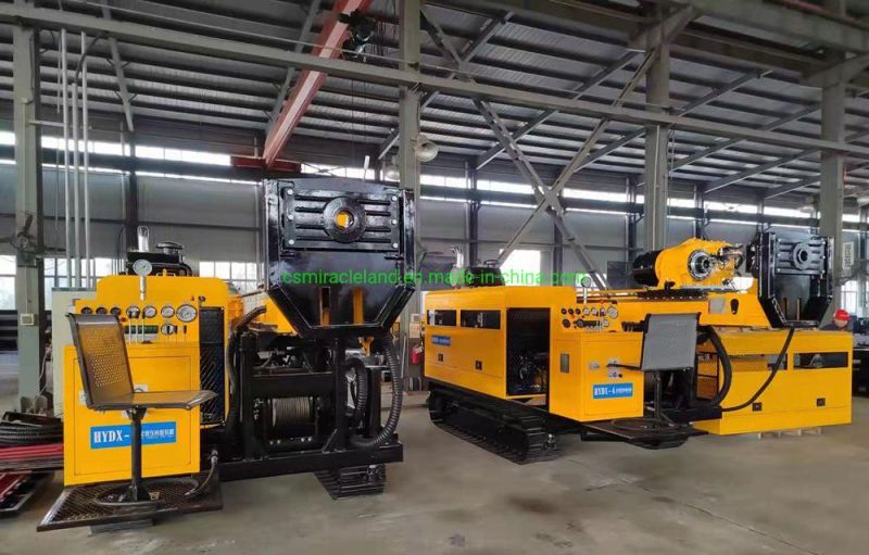 Hydx-5A Crawler Mounted Full Hydraulic Top Drive Mining Exploration Core Drilling Machine