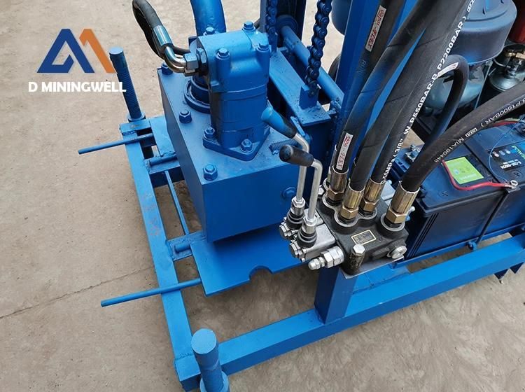 Dminingwell MW-180 Small Water Well Drilling Machine Diesel Engine Portable Shallow Drilling Rig Used Water Well Drilling Rig for Sale