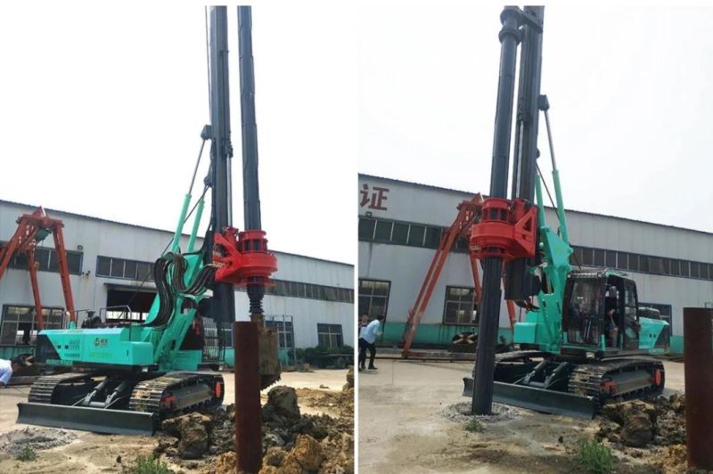 Hf330 30m High Quality Rotary Drilling Machine Drilling Pile Driver