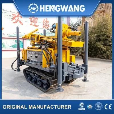 Chile Rotary Pneumatic Rotating Speed 100rpm Water Well Bore Hole Drilling Rig Price