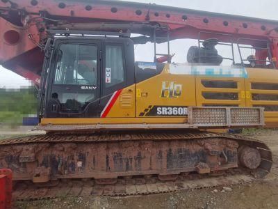 3*Sales Well Used Sany Sr360r Rotary Bore Drilling Piling Rig Machine Rotary Drilling Rig for Sale