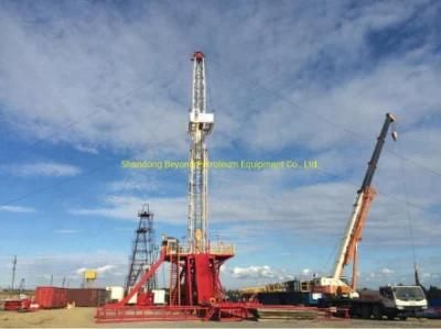 60mt Hook Load API 7K 8c 4f Oil &amp; Gas Field Workover Rig
