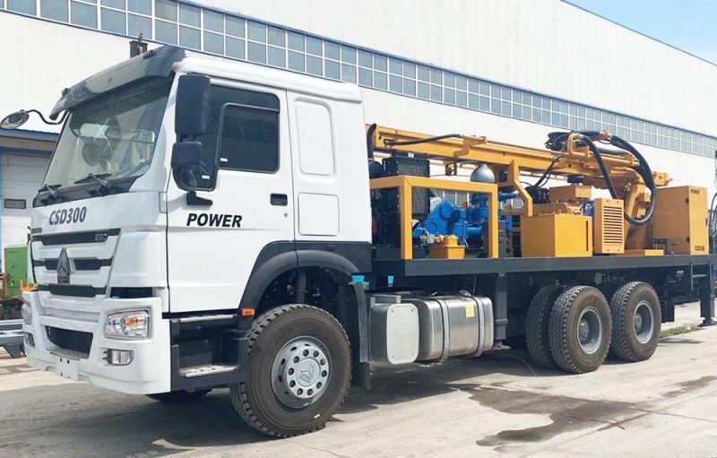 400m Hydraulic Driven Truck Mounted Water Well Drilling Rig