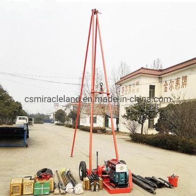 30m Sh30-2A Geotechnical Exploration Impact Sampling Drilling Rig