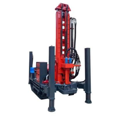 Top Drive Crawler 180m Water Well Drilling Rig