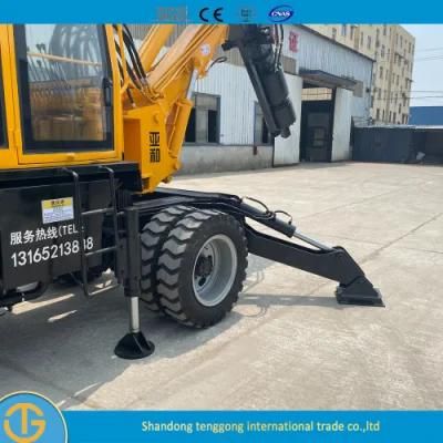 Hydraulic Bored Tractor Portable Deep Well Oil Crawler Surface Dl-180 Model Drilling Rig