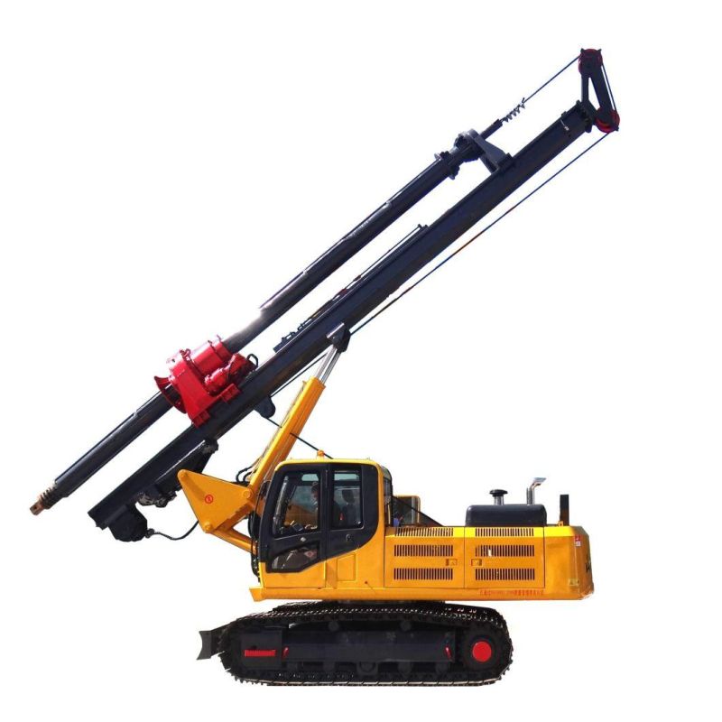 60m China Small Crawler Hydraulic Rotary Drill/Drilling Rig for Foundation Engineering/Water Well/Mining Exploration Excavating/Geotachnial Construction Equipme