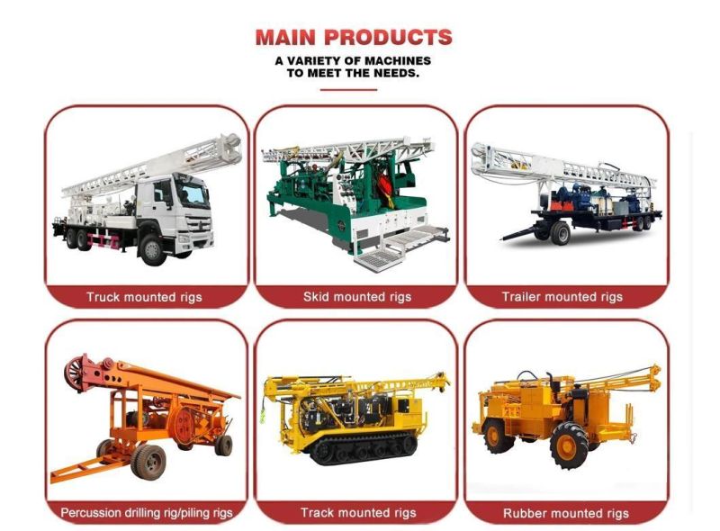 China Product / Manufacturer / 200m300m400m500m Truck-Mounted Water Well Drilling Rig / Truck-Mounted Drilling Rig / Truck Drilling Rig Drilling Rig