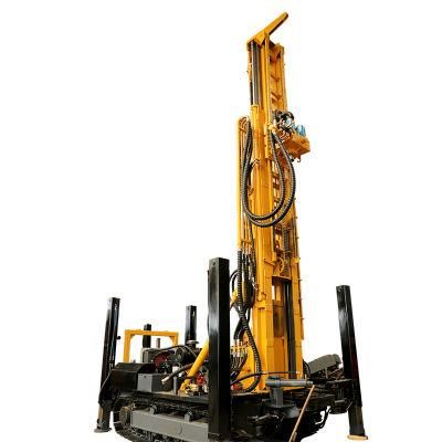 Low Nnoise High Efficiency Diesel Water Well Drilling Rig