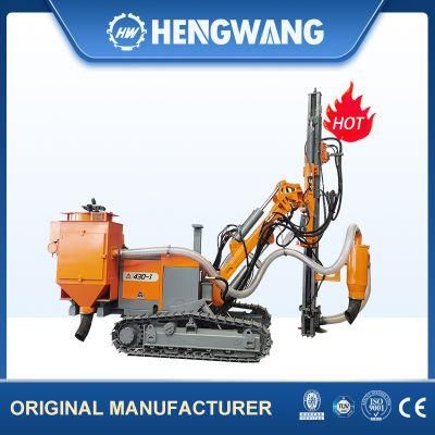 Pneumatic Rock Exploration Borehole DTH Blasting Drill Rig Machine