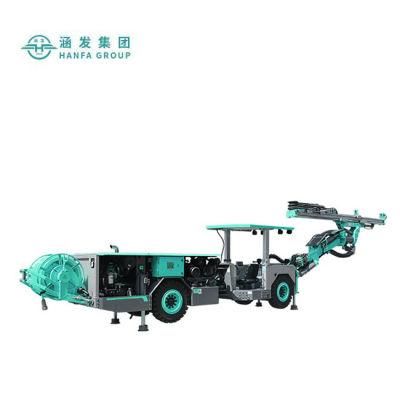 Hfj11 High Efficiency Hydraulic 73.6kw Tunneling Jumbo Drilling Rig