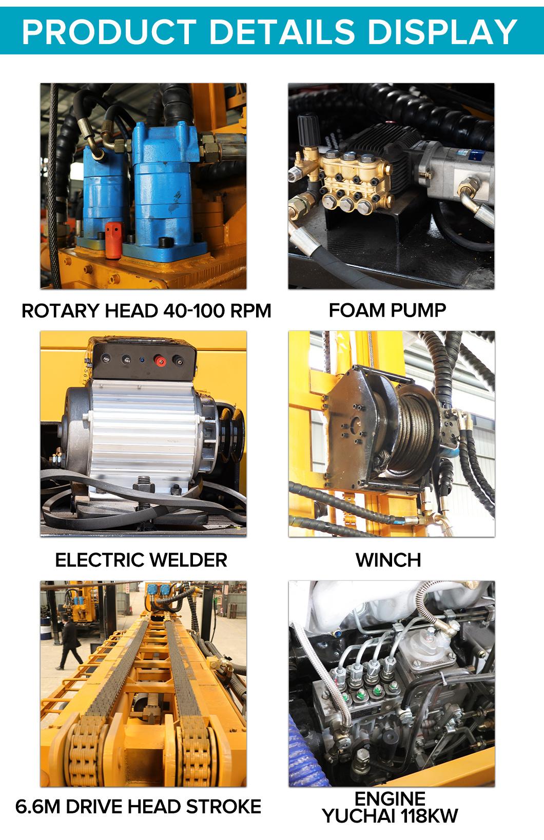 500m DTH Borehole Water Well Drill Rig