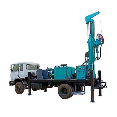 1000 600-1000m Hydraulic Truck-Mounted Rock Water Well Drilling Rig