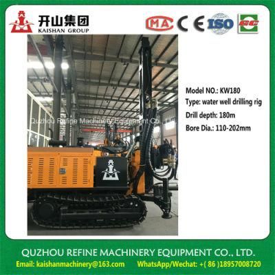 KAISHAN KW180 Crawler Water Well DTH Drilling Rig