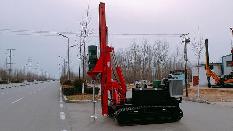 Programmable Crawler Drill Rig Rotary Head Rotary Drilling Rig
