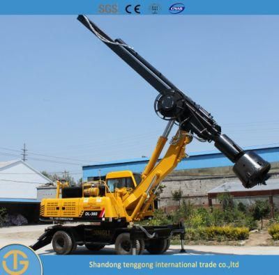 Hydraulic Bored Piling Machine Mini Piling Machine Head Hydraulic System Oil Surface Drilling Rig