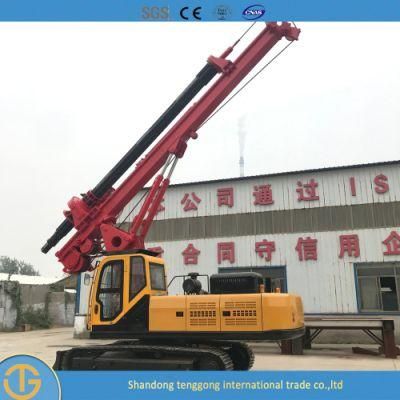 Rotary Construction Auger Drilling Rig Piling Machinery Crawler Pile Driver Drilling Dr-90 Rig for Free Can Customized with Best Sale