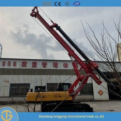 Hydraulic Pile Driver Machine Mini Pile Driving Rotary Drilling Rig for 30m