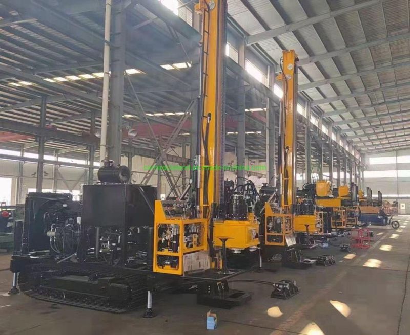 Full Hydraulic Top Drive Mining Sample Investigation Core Drill Rig (HYDX-6)