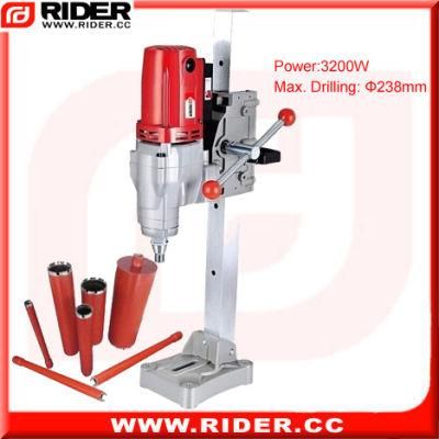 3200W Concrete Core Drilling Hole Machine