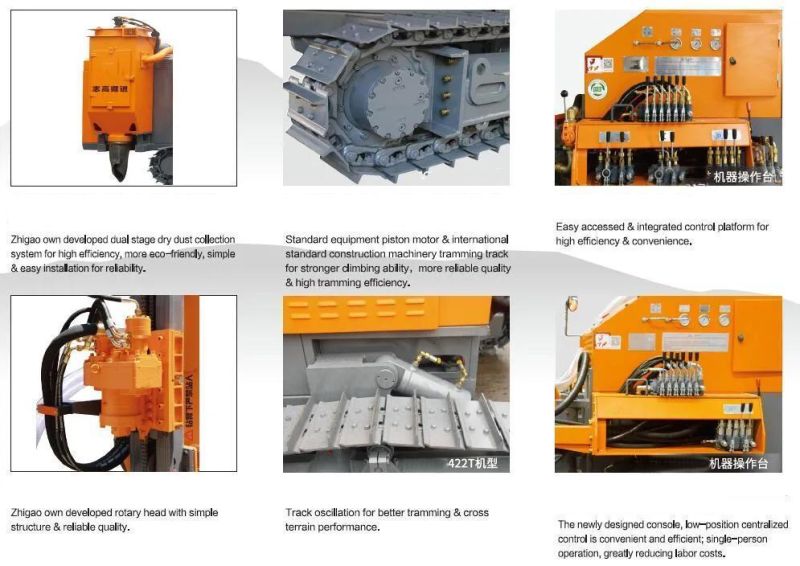 Mine Down-The-Hole Drilling Machine Integrated Surface DTH Drill Rig