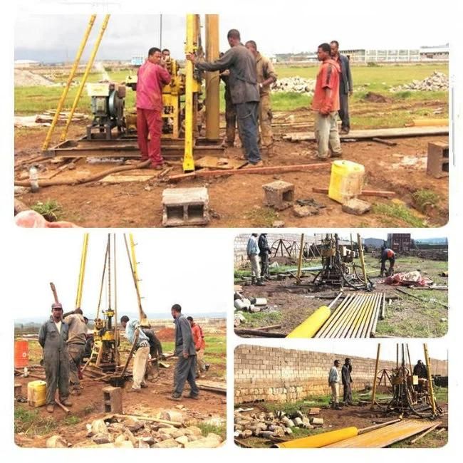 Full Hydraulic Core Drilling Rig Water Well Borehole Drilling Machine for Sale