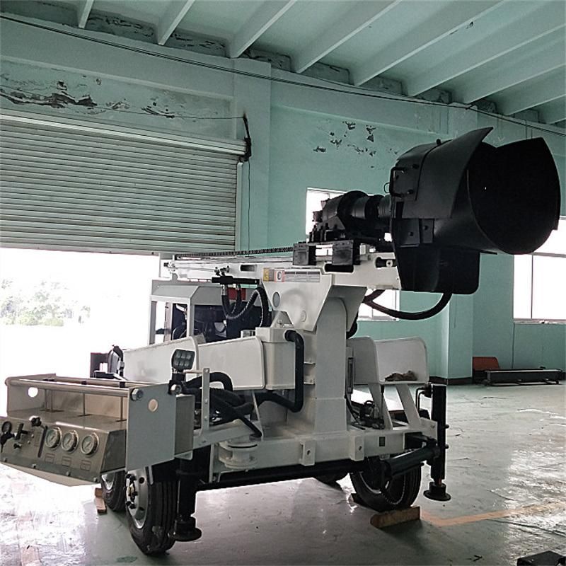 Hydraulic Water Borehole Drilling Machine