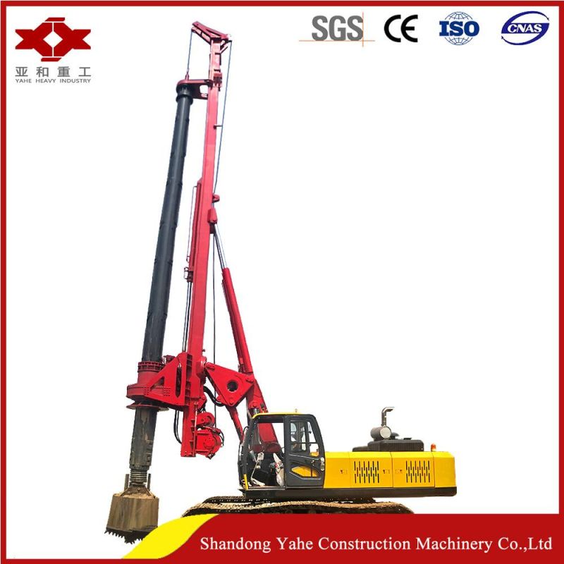 Construction Machine Hydraulic Crawler Rotary Drilling Rig