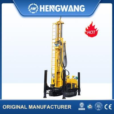 China Supplier Crawler Pneumatic Water Well Driling Rig Machine