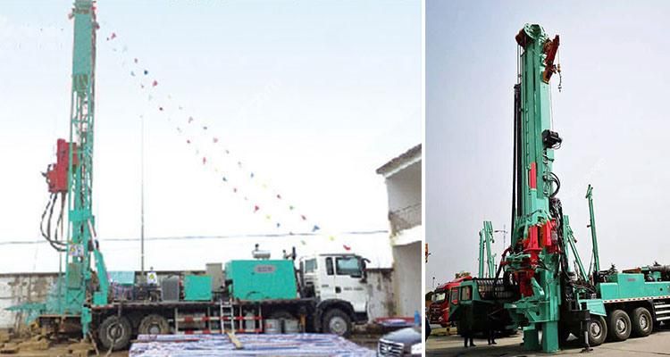 Hfxc Series 3000m Truck Mounted Hydraulic Water Well Drilling Rig