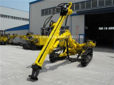 Portable Crawler DTH Hammer Rock Drilling Rig with Mud Pump
