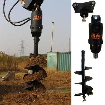 Machine Earth Clay Drilling Earth Auger for Skid Steer Loader Attachments