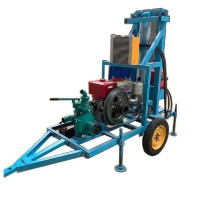 Water Borehole Drilling Machine Water Well Drilling Rig for Rock