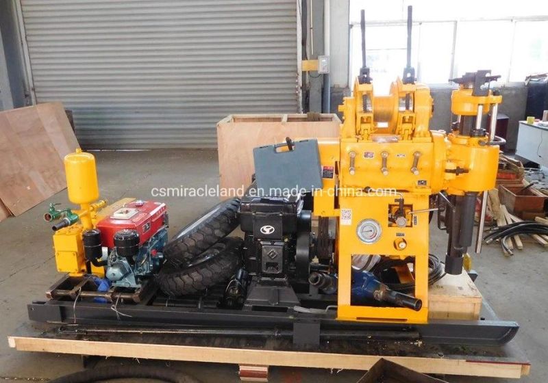 Portable Trailer Mounted Borehole Core Drilling Rig (XY-200)