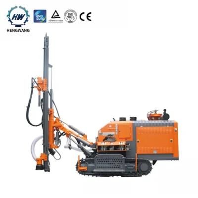 Crawler Integrated Rock Blast Hole DTH Drilling Rig